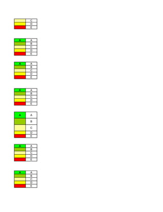 C
    D
    E



A   A
    B
    C
    D
    E


A   A
    B
    C
    D
    E



A   A
    B
    C
    D
    E



A   A

    B

    C
    D
    E


A   A
    B
    C
    D
    E



A   A
    B
    C
    D
    E
 