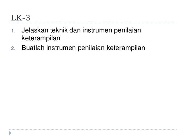 Penilaian k 13