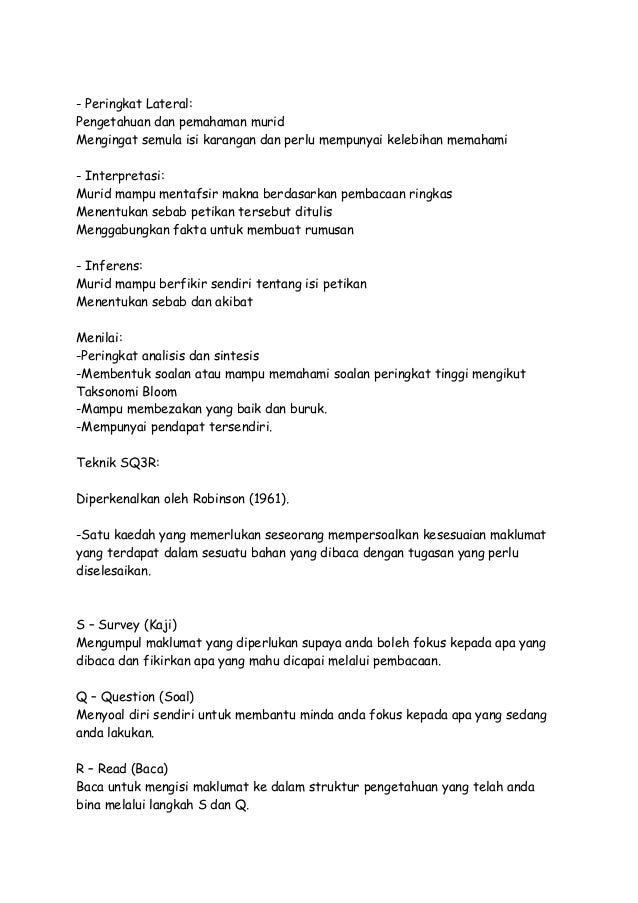 Penilaian kemahiran bahasa bmm 3103
