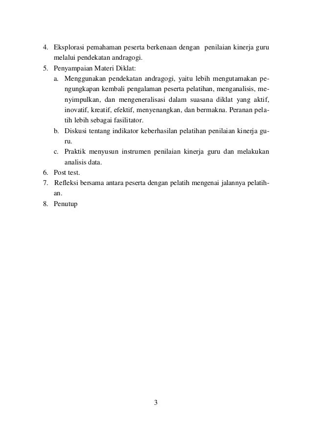 Penilaian Kinerja Guru