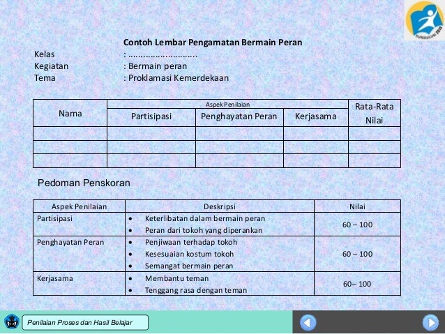 Penilaian kurikulum 2013