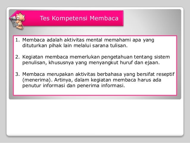 Penilaian Otentik Keterampilan Membaca