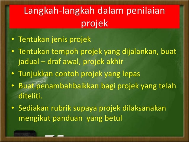 Penilaian projek