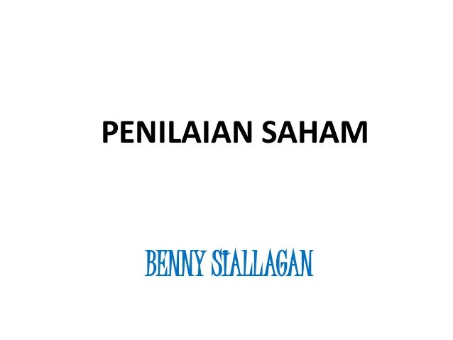 Penilaian Saham