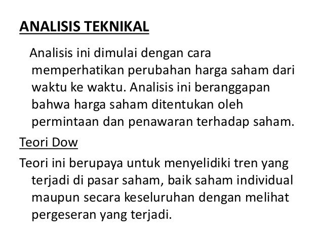 Penilaian Saham Penilaian Saham