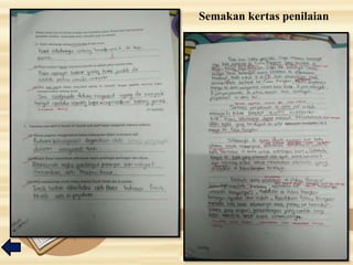 Semakan kertas penilaian
 