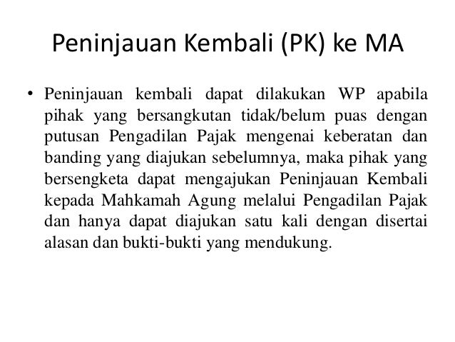 Berbagai Alasan Permohonan Peninjauan Kembali, Apa Saja?