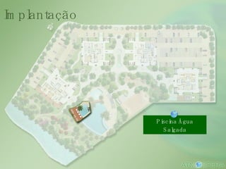 Piscina Água Salgada Implantação 
