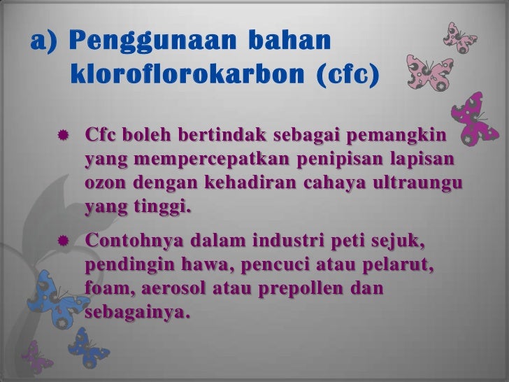 Penipisan lapisan ozon