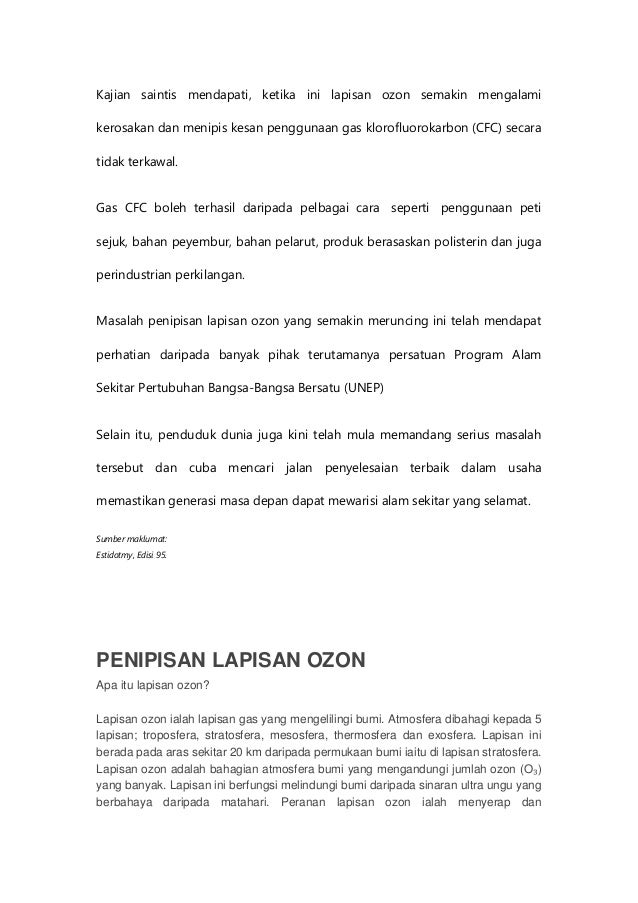 Bahan Penipisan Ozon Jmg 417