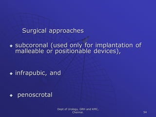 Subcoronal Incision Penis ed- overview | PDF