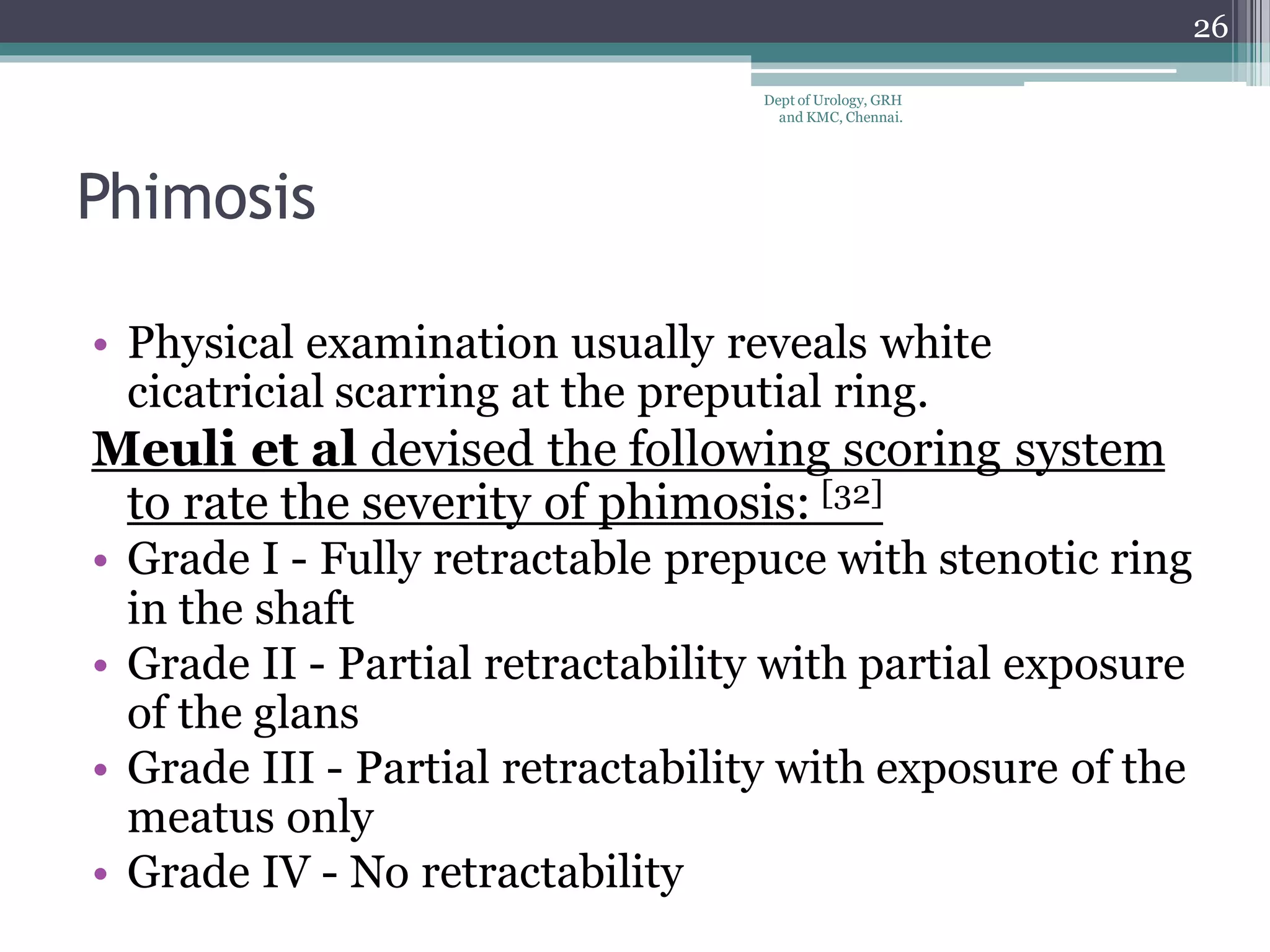 Penis phimosis & circumcision | PDF