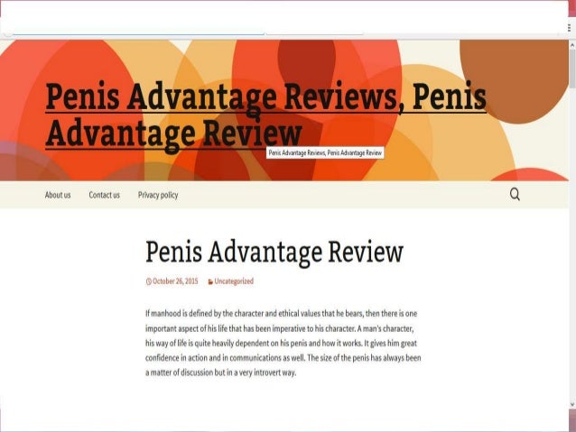 Penis Advantage Reviews 97