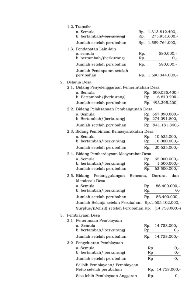 Perkades No 3 Tahun 2023 | PDF