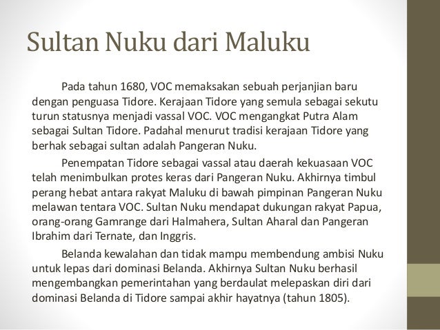 Jelaskan 3 Faktor Yang Menjadi Penyebab Kemunduran Voc Besar