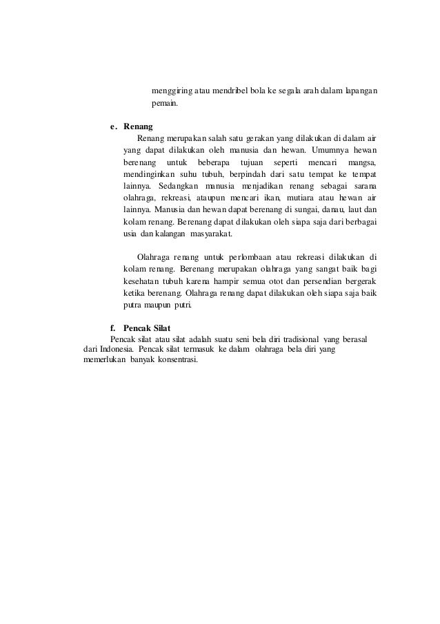 Makalah Olahraga Pendidikan