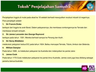 Penjelajahan Samudra Oleh Bangsa Inggris | PPTX