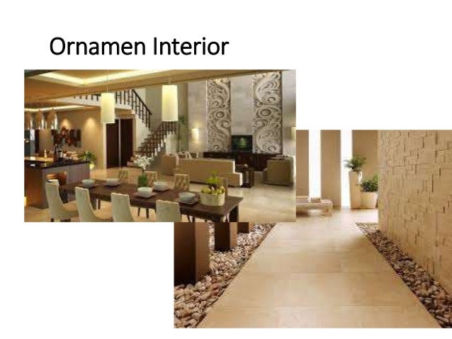 Penjelasan interior dan unsurnya