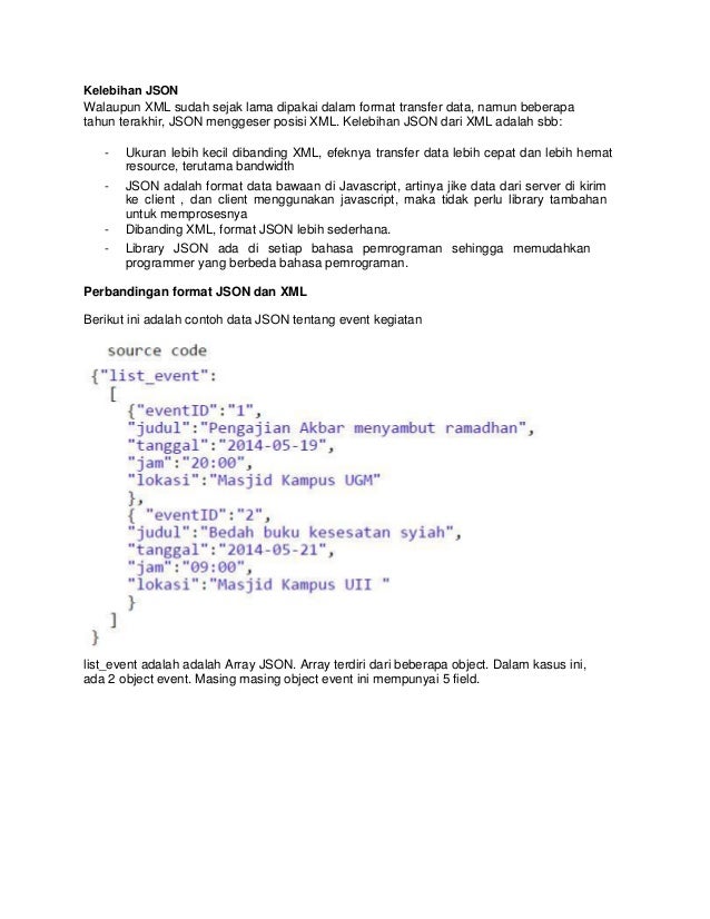 Format Json Adalah | penjelasan json 141151850 Format Json Adalah | penjelasan json 141151850