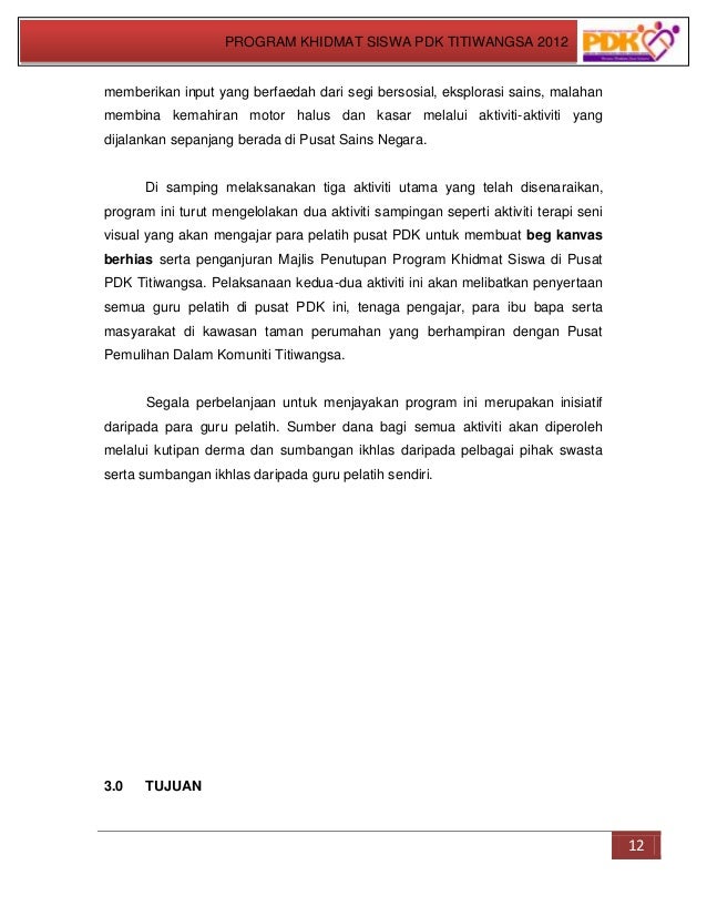 Penjilidan Program Khidmat Siswa Pdk Titiwangsa