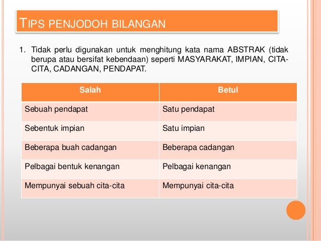 Penjodoh Bilangan Penjodoh Bilangan