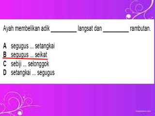 Penjodoh bilangan 2013 upsr