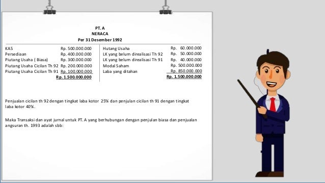 Penjualan Cicilan Akuntansi Keuangan Lanjutan