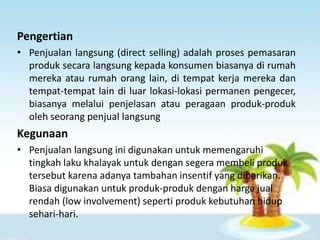 Penjualan Langsung Online: Revolusi Pemasaran di Era Digital