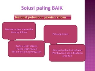 Penjualan pelembut pakaian | PPTX
