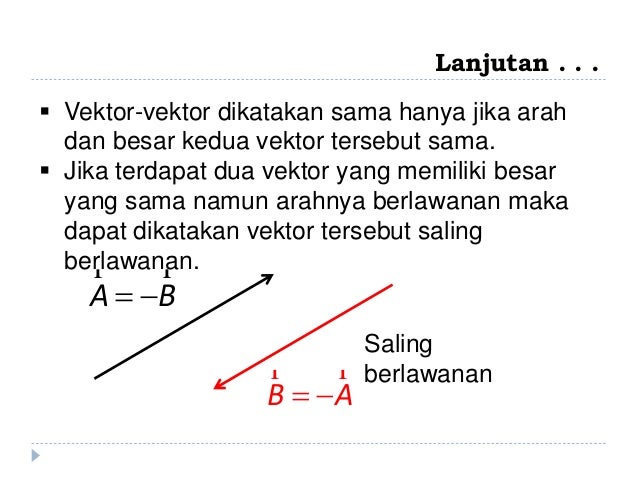 Penjumlahan Vektor Bagian 1