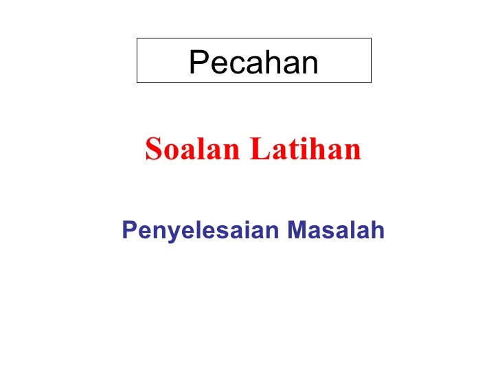 Contoh Soalan Isipadu - Selangor j