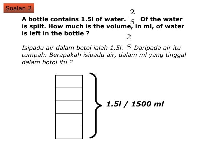 Soalan Isipadu Air - Selangor k