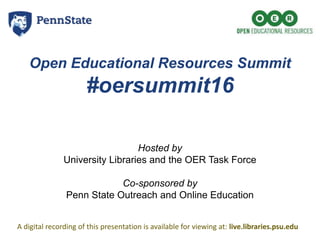 @txtbks | #oersummit16
textbook
cost crisis
Nicole Allen (nicole@sparc.arl.org)
Director of Open Education, SPARC
Penn State University | 3/23/16 | #oersummit16
Except where otherwise
noted...
theOER and solving
 