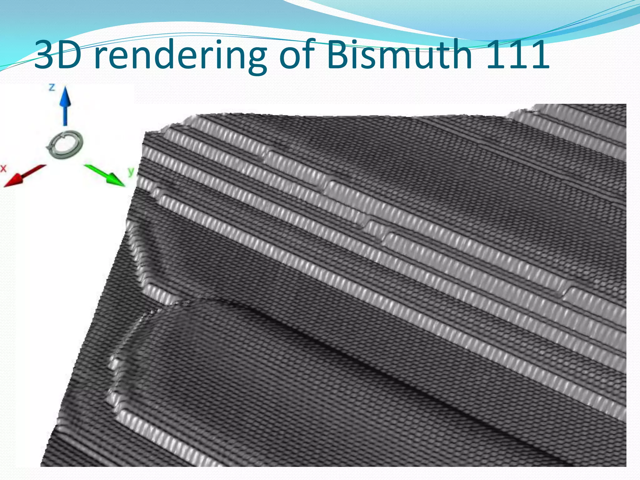3D rendering of Bismuth 111
 