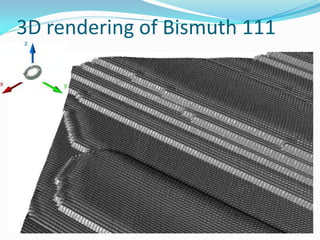 3D rendering of Bismuth 111
 