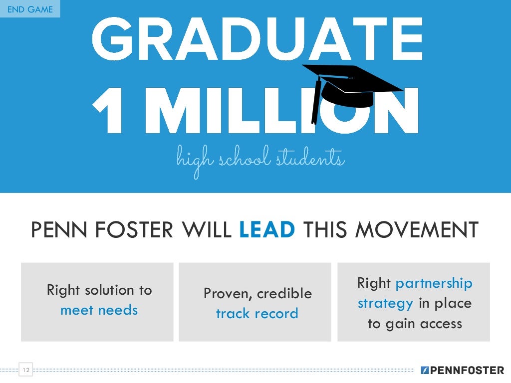 Penn Foster's Mission to Gradute One Million Students