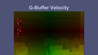 G-Buffer Velocity 
 