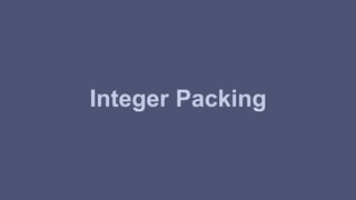 Integer Packing 
 
