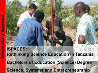 EDSGN 452  ||  Section 1ESSENTIAL DESIGNRenewable Energy      Solar Driers      Anaerobic DigestersWastewater Management     Water Filtration SystemsBriquetting Machines     Water Well Drilling Rigs