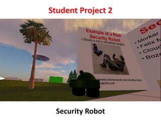 Student Project 2Security Robot