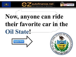 Now, anyone can ride
their favorite car in the
Oil State!
 
