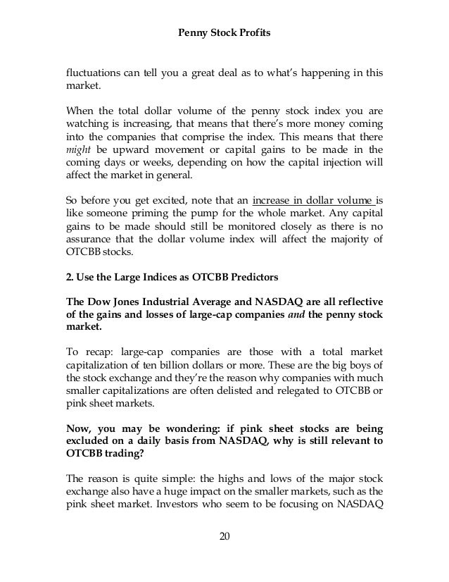 penny stock profits what you need to know pink sheet stock