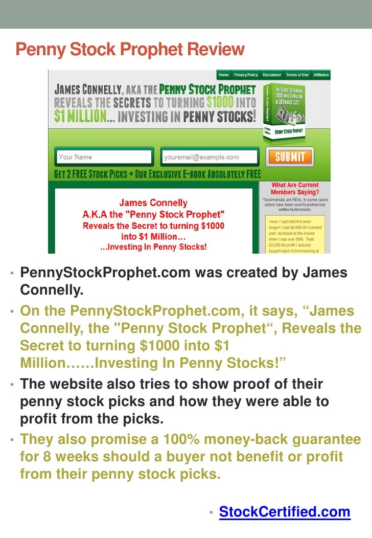 Penny Stock Prophet Reviews