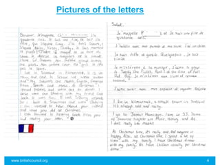 www.britishcouncil.org
Pictures of the letters
4
 