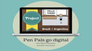 Pen pals go digital presentation