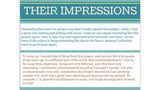 Pen pals go digital presentation
