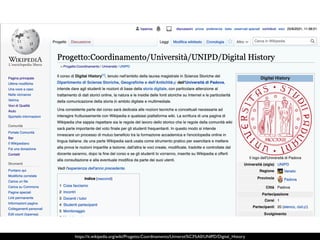 Le collaborazioni di Wikimedia con scuola e università