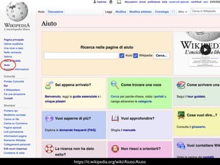 https://it.wikipedia.org/wiki/Progetto:GLAM
 