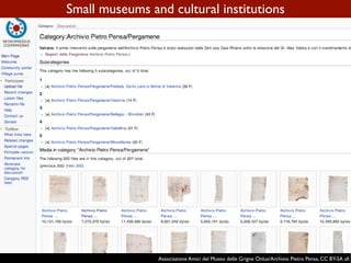 Iolanda Pensa, ANAI, Wikimedia e Wiki Loves Monuments
