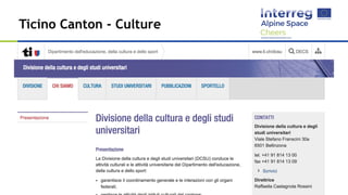 Ticino Canton - Culture
 